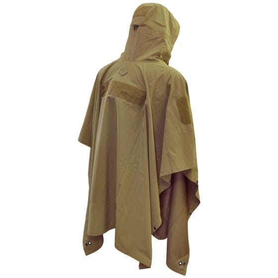 Poncho ligero y transpirable Hazard 4 Poncho Villa de tejido técnico en Coyote