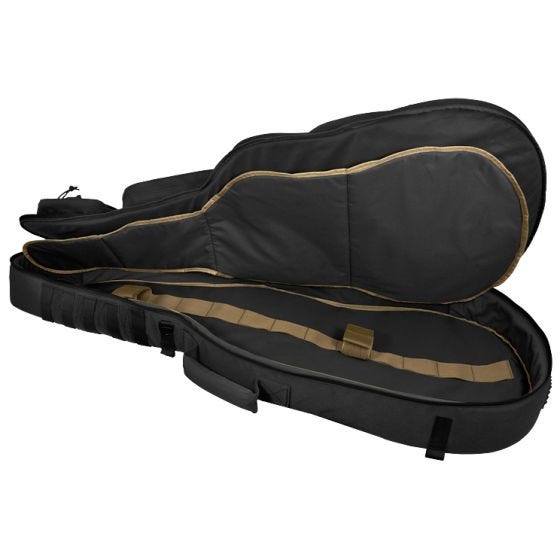 Funda acolchada para fusil con forma de guitarra Hazard 4 Battle Axe en negro