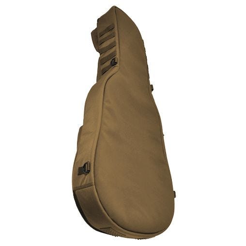 Funda acolchada para fusil con forma de guitarra Hazard 4 Battle Axe en Coyote