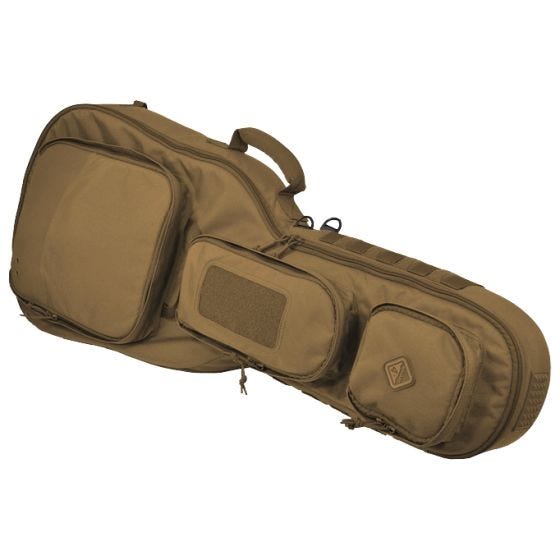 Funda acolchada para fusil con forma de guitarra Hazard 4 Battle Axe en Coyote