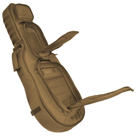 Funda acolchada para fusil con forma de guitarra Hazard 4 Battle Axe en Coyote