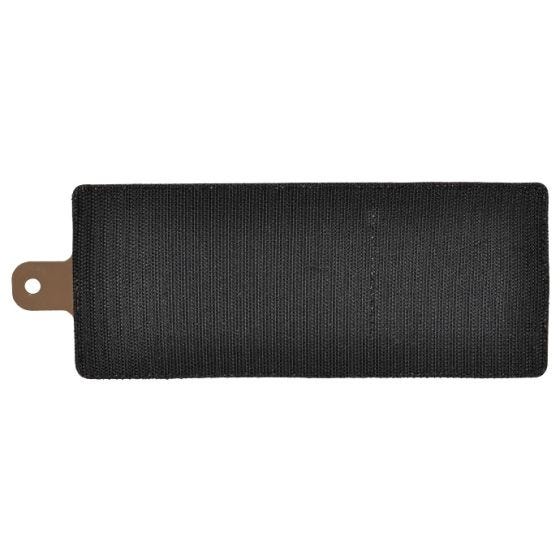 Funda en relieve de tarjeta de identificación cierre de gancho y bucle Hazard 4 de tamaño grande en Coyote
