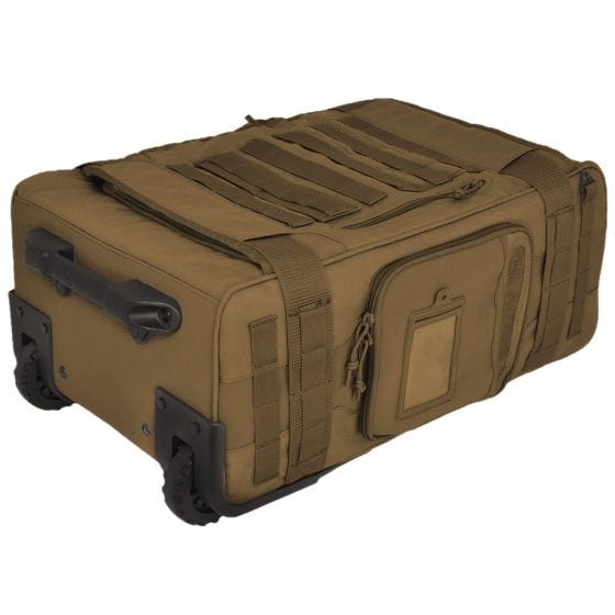 Maleta resistente con ruedas Hazard 4 apta como equipaje de mano en Coyote