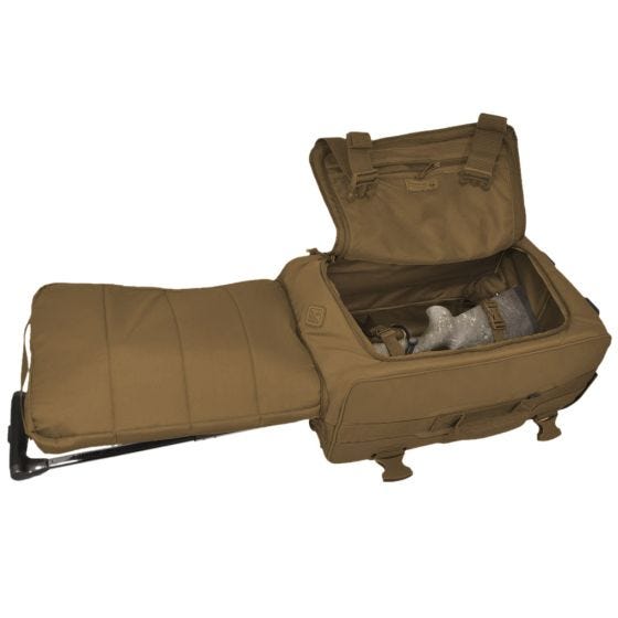 Maleta resistente con ruedas Hazard 4 apta como equipaje de mano en Coyote