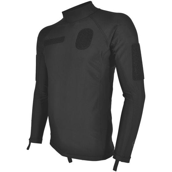 Camiseta de buceo Hazard 4 Base de licra en negro