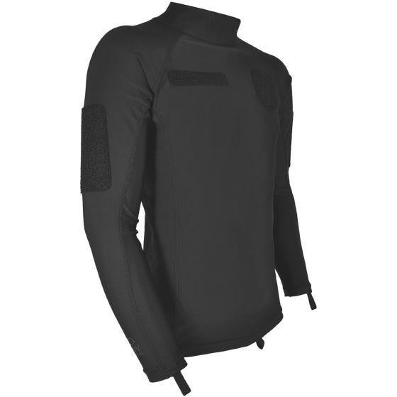 Camiseta de buceo Hazard 4 Base de licra en negro