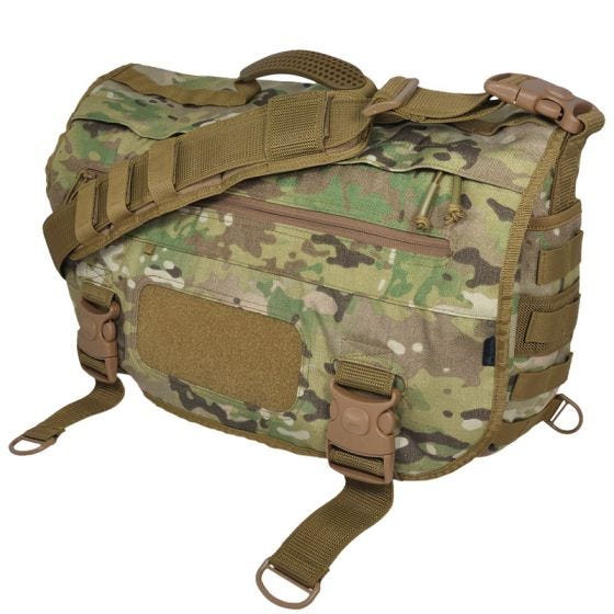 Bolsa bandolera Hazard 4 Defense Courier de tamaño grande en MultiCam