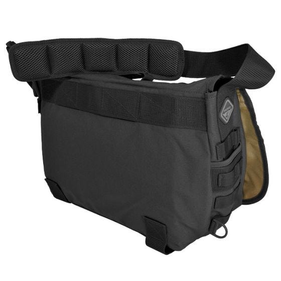 Bolsa bandolera Hazard 4 Defense Courier de tamaño grande en negro