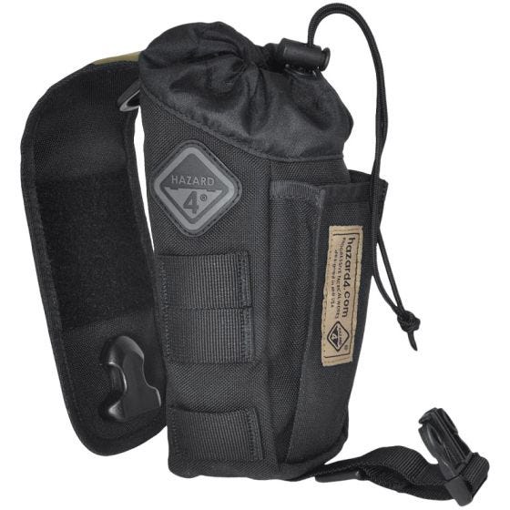 Funda para cargador y botella Hazard 4 Flip en negro