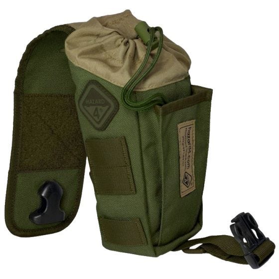 Funda para cargador y botella Hazard 4 Flip en Olive Drab