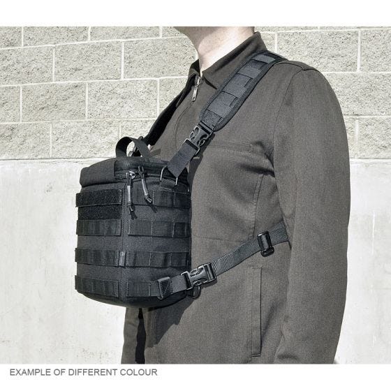 Funda para cámara SLR Hazard 4 Forward Observer con sistema MOLLE en Coyote