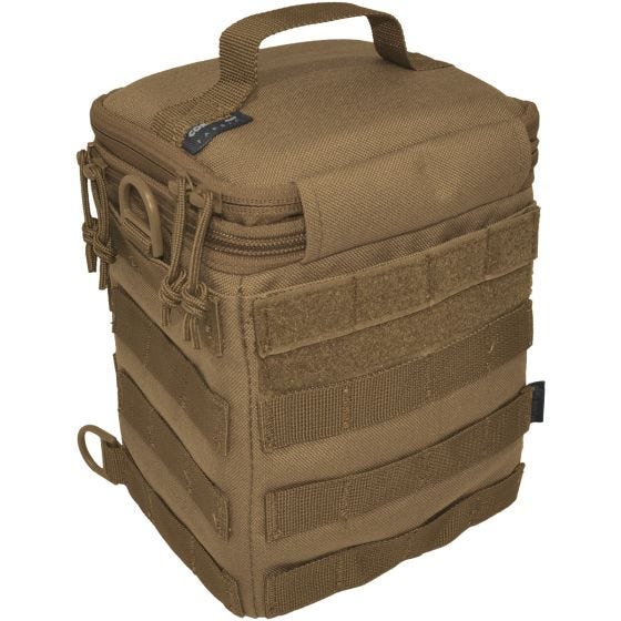 Funda para cámara SLR Hazard 4 Forward Observer con sistema MOLLE en Coyote