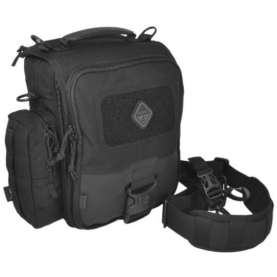 Bolso bandolera para tableta y portátil Hazard 4 de tamaño mini en negro