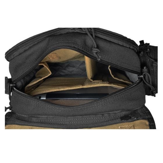 Bolso bandolera para tableta y portátil Hazard 4 de tamaño mini en negro