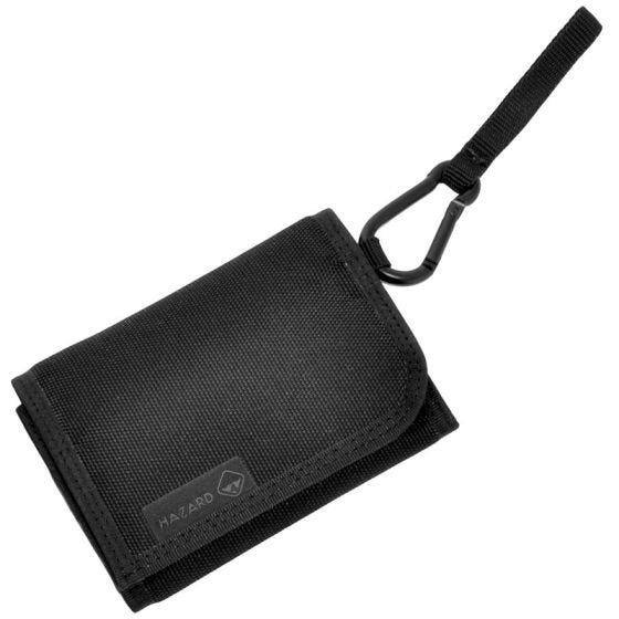 Cartera con mosquetón Hazard 4 Mil-Wafer en negro