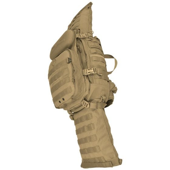 Mochila para fusil Hazard 4 Overwatch con diseño desenrollable en Coyote