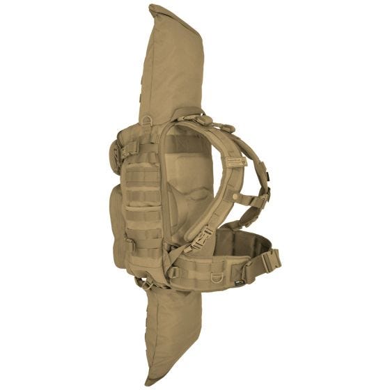 Mochila para fusil Hazard 4 Overwatch con diseño desenrollable en Coyote