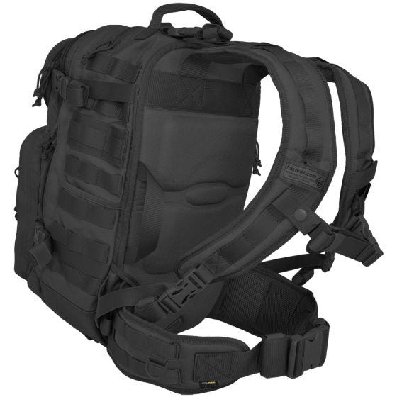 Mochila Hazard 4 Patrol con cápsula termoformada en negro