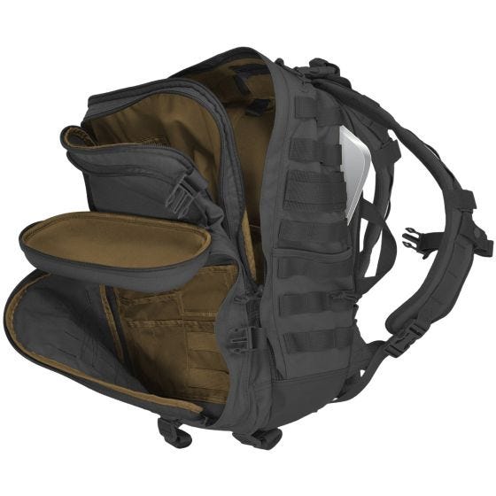 Mochila Hazard 4 Patrol con cápsula termoformada en negro