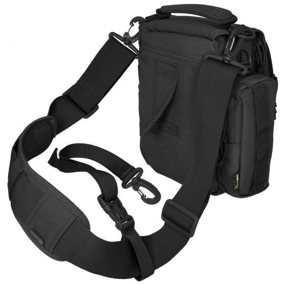 Bolsa bandolera para portátil Hazard 4 Sherman en negro