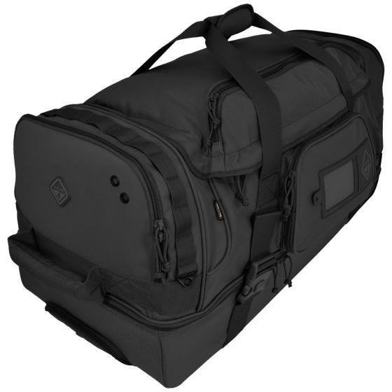 Bolsa de viaje resistente con ruedas Hazard 4 Shoreleave con diseño dividido en negro