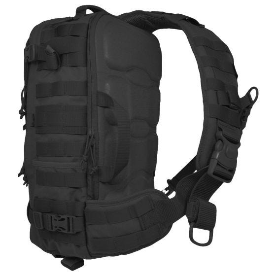 Mochila bandolera para portátil Hazard 4 Switchback en negro
