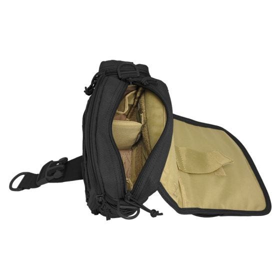 Bolsa bandolera Hazard 4 Tonto de tamaño mini en negro