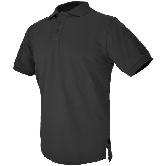 Polo liso de combate Hazard 4 Undervest en negro