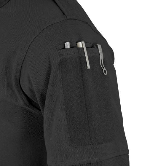 Polo liso de combate Hazard 4 Undervest en negro