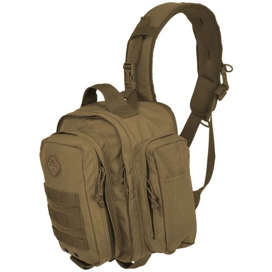 Mochila bandolera para llevar a la espalda o al pecho Hazard 4 Evac Watson en Coyote