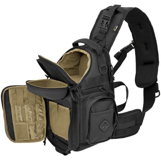 Mochila bandolera Hazard 4 Freelance Small Photo en negro