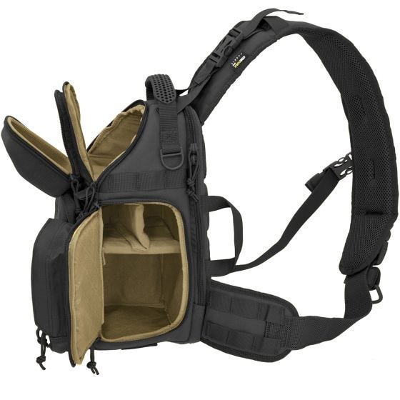 Mochila bandolera Hazard 4 Freelance Small Photo en negro