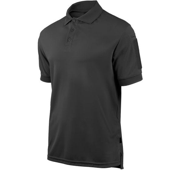 Polo liso de combate Hazard 4 Undervest de secado rápido en negro