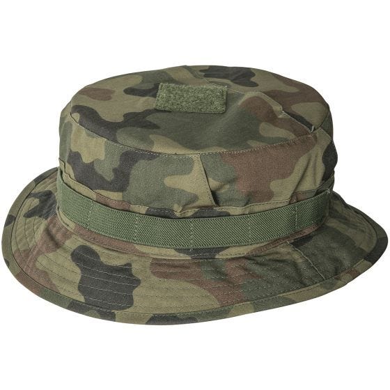 Gorro de pescador Helikon CPU en Woodland polaco