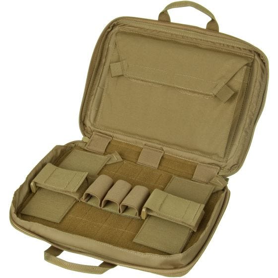 Maletín Helikon para dos pistolas en Coyote