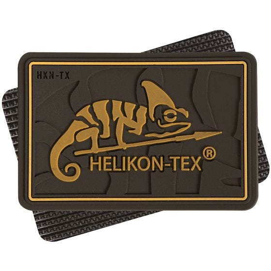 Parche Helikon Logo en Coyote