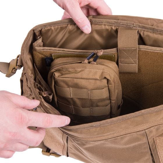 Adaptador MOLLE acoplable Helikon Insert 3 en Coyote