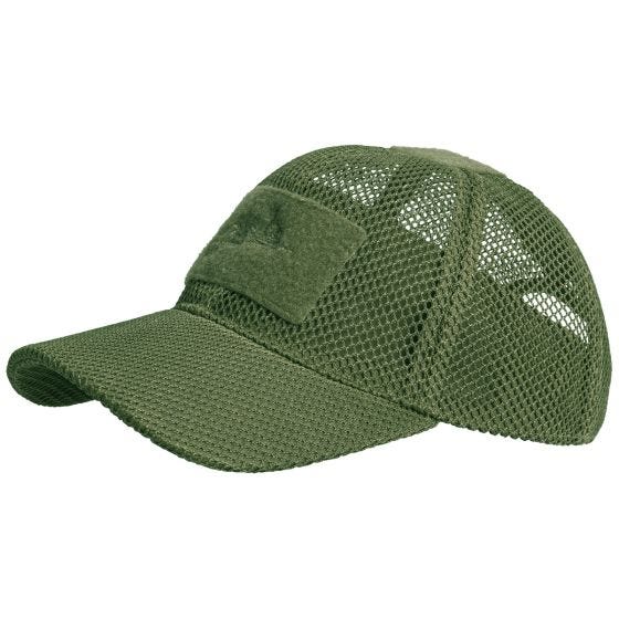 Gorra de malla Helikon en Olive Green