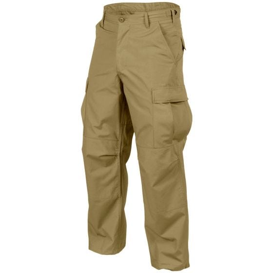 Pantalones Helikon Genuine BDU de Ripstop de polialgodón en Coyote
