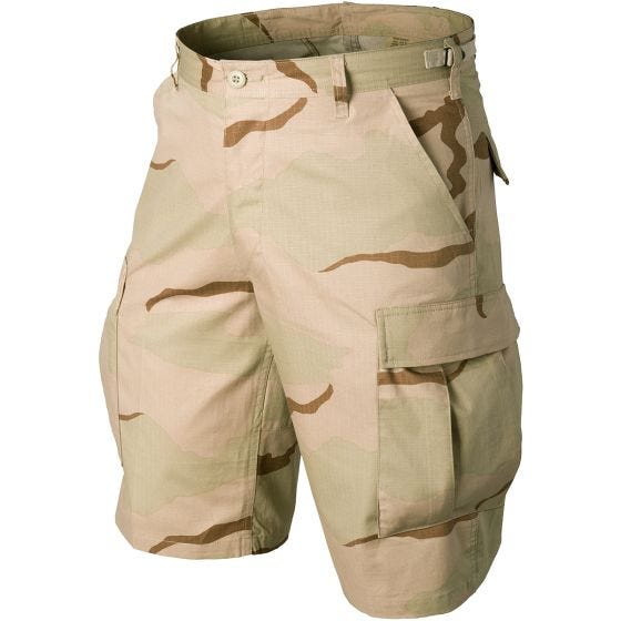 Pantalones cortos Helikon Genuine BDU de Ripstop de algodón en Desert 3 Colores