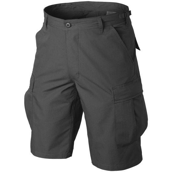 Pantalones cortos Helikon Genuine BDU de Ripstop de polialgodón en negro