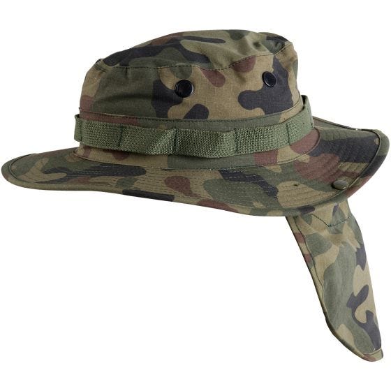 Gorro de pescador Helikon GI en Woodland polaco