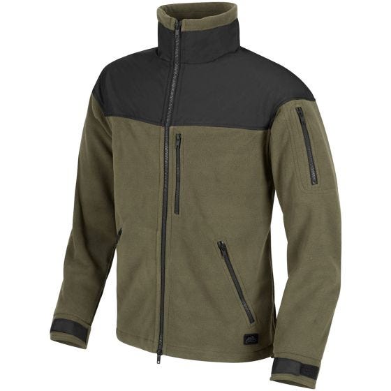 Forro polar Helikon Classic Army en Olive Green / negro