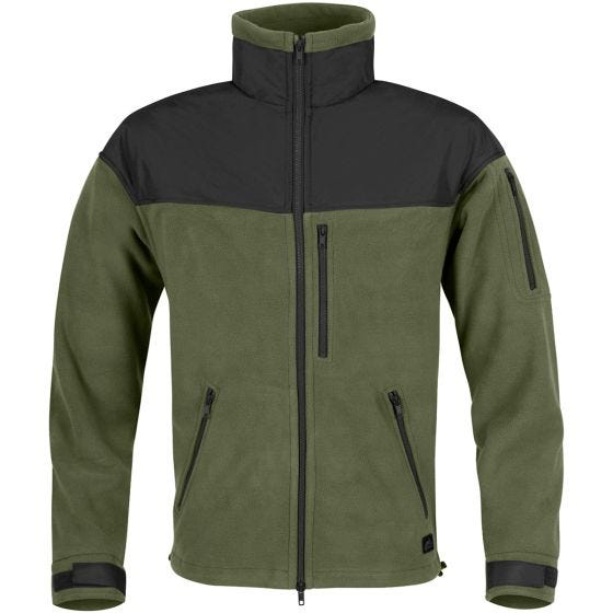Forro polar Helikon Classic Army en Olive Green / negro