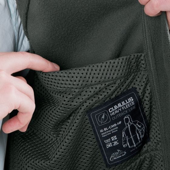 Chaqueta polar gruesa Helikon Cumulus en Shadow Grey