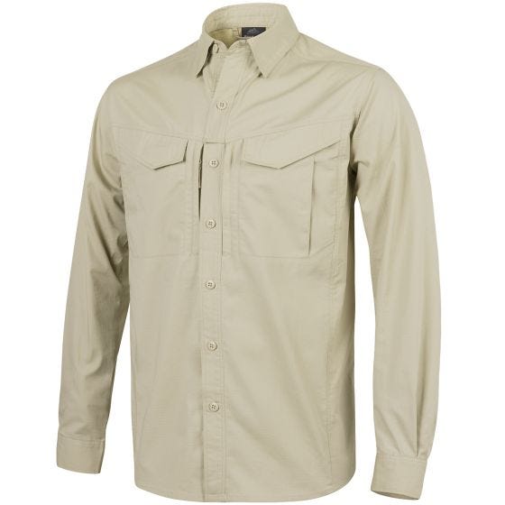 Camisa de manga larga Helikon Defender Mk2 en caqui