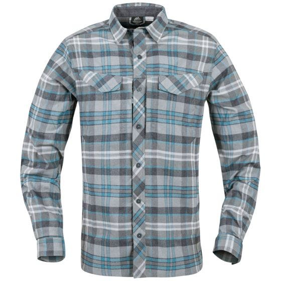 Camisa de manga larga Helikon Defender Mk2 Pilgrim en Blue Plaid