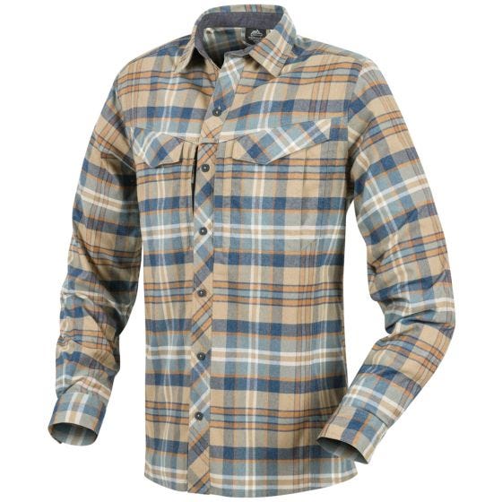 Camisa de manga larga Helikon Defender Mk2 Pilgrim en Ginger Plaid