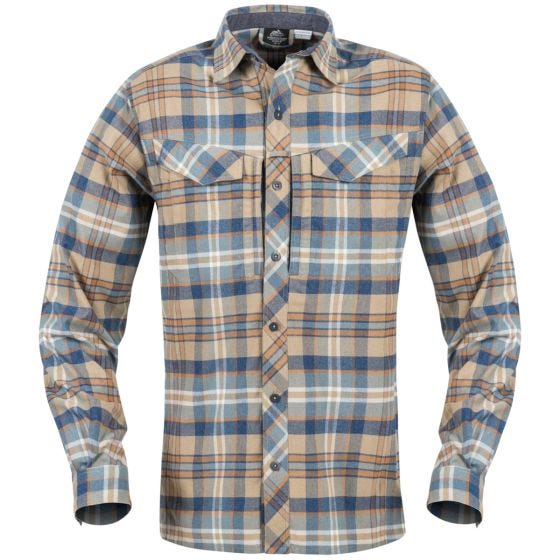 Camisa de manga larga Helikon Defender Mk2 Pilgrim en Ginger Plaid