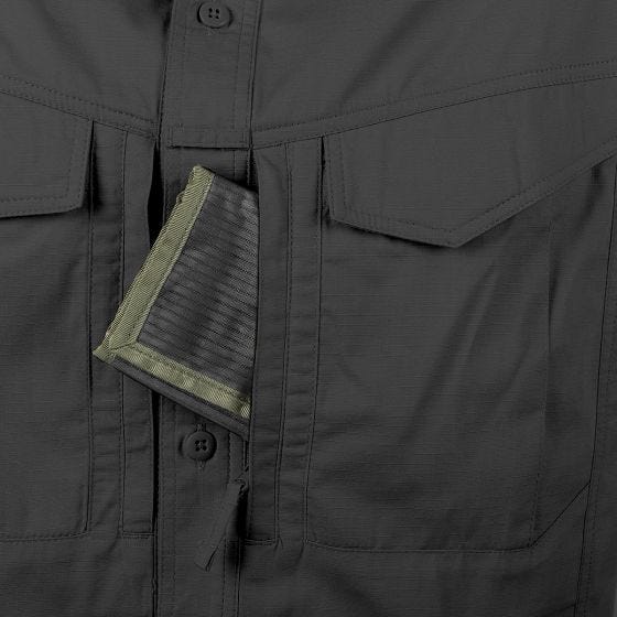 Camisa de manga larga Helikon Defender Mk2 en negro